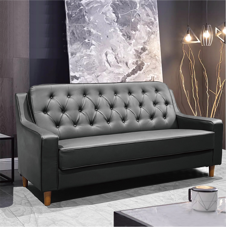 睡芝寶 沙發皮革加厚款-奢華型-新上海-百年經典復古三人沙發