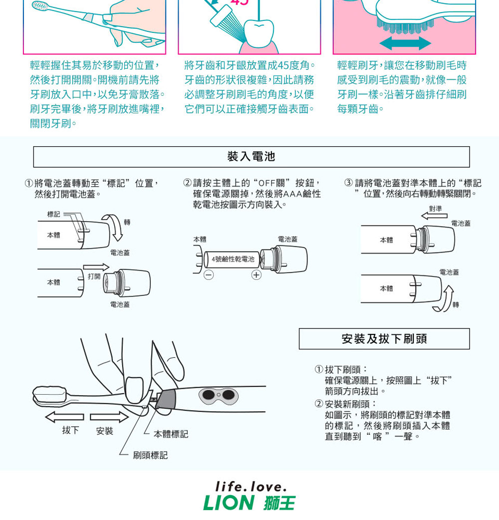 確保電源關掉,然後將AAA鹼性