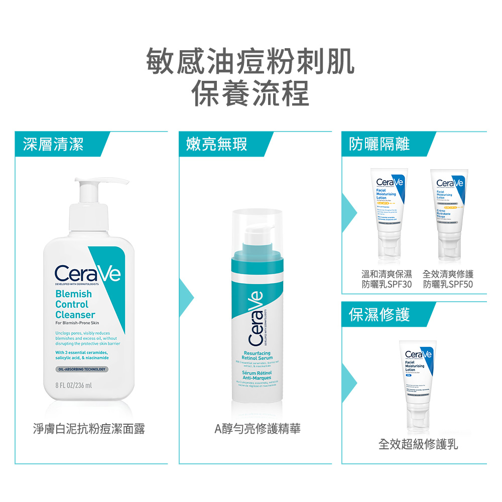 淨膚白泥抗粉痘潔面露