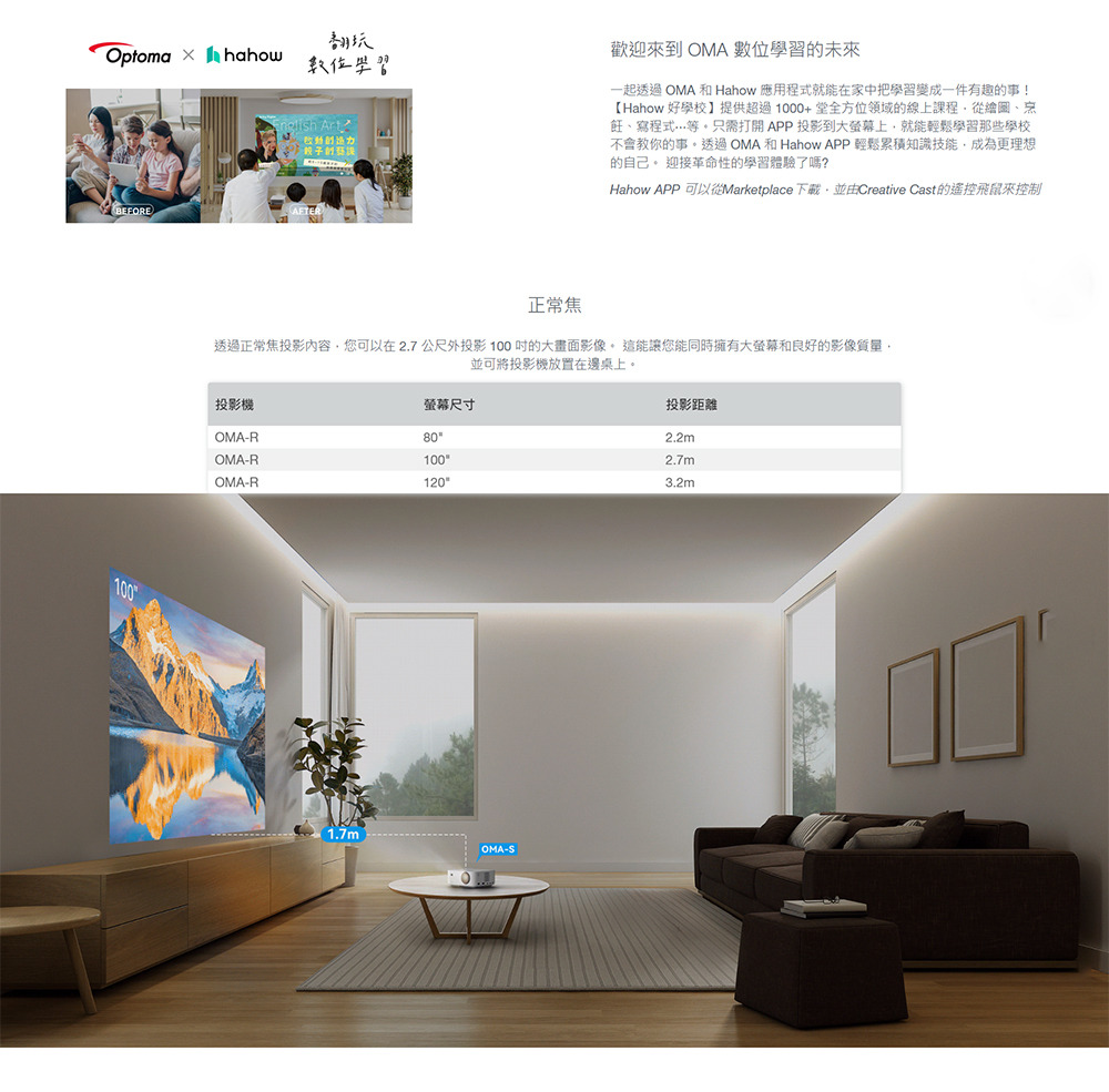 Optoma奧圖碼 OMA-R - 詳情3