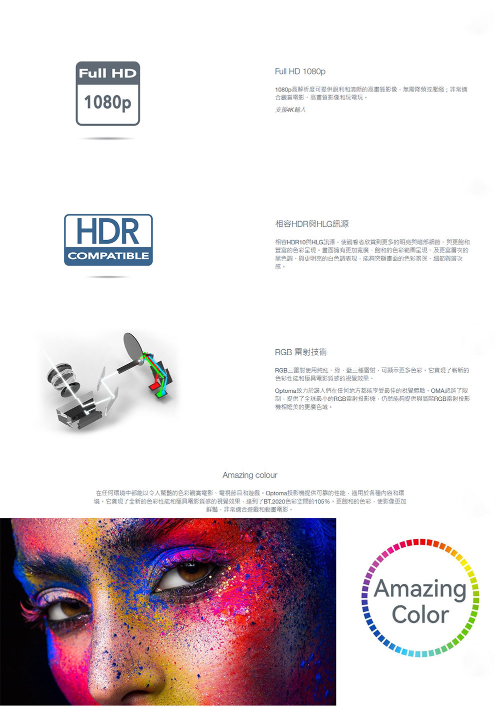 Optoma奧圖碼 OMA-R - 詳情5