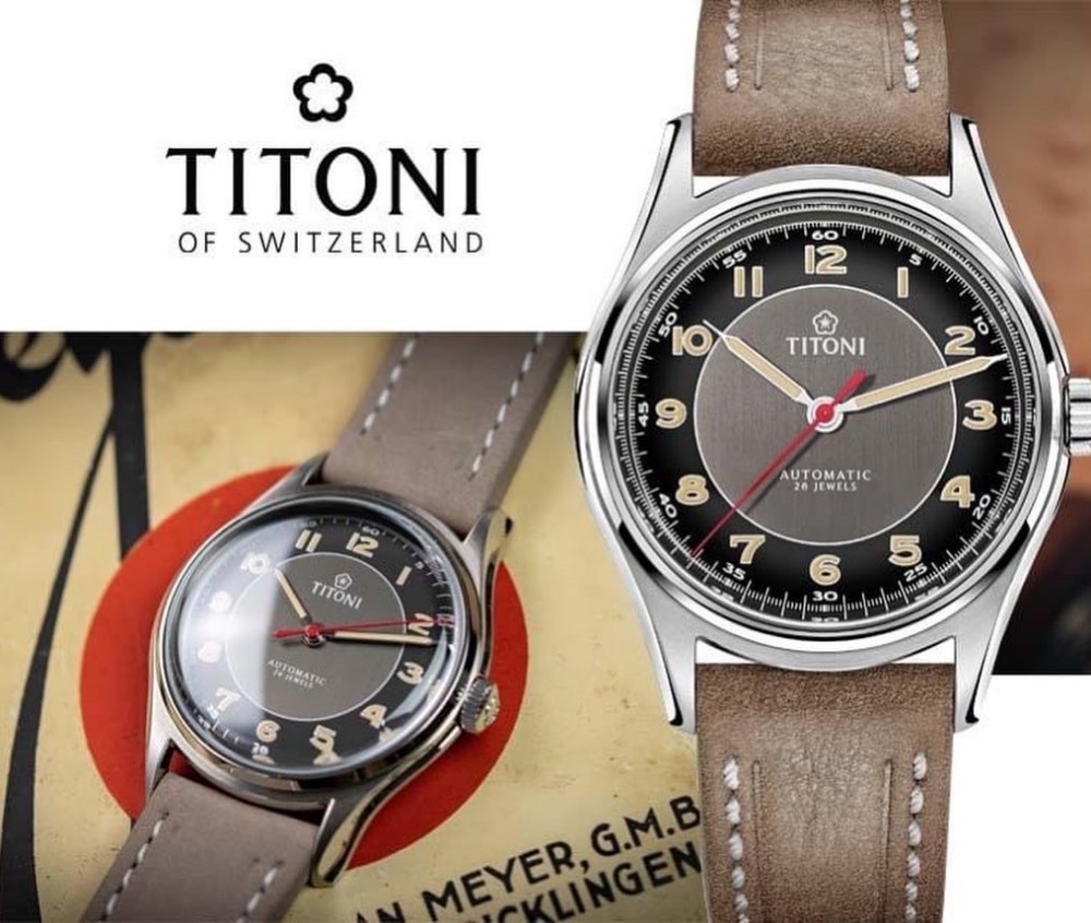 TITONI 梅花錶 傳承系列 百週年紀念傳奇復刻機械腕錶 