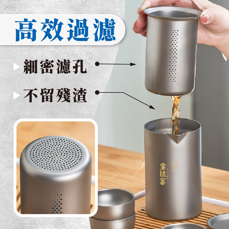 高效過濾 細密濾孔 不留殘渣, 金钛客 