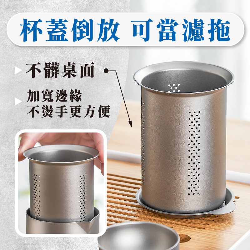 杯蓋倒放 可當濾拖 不髒桌面 加寬邊緣 不燙手更方便 