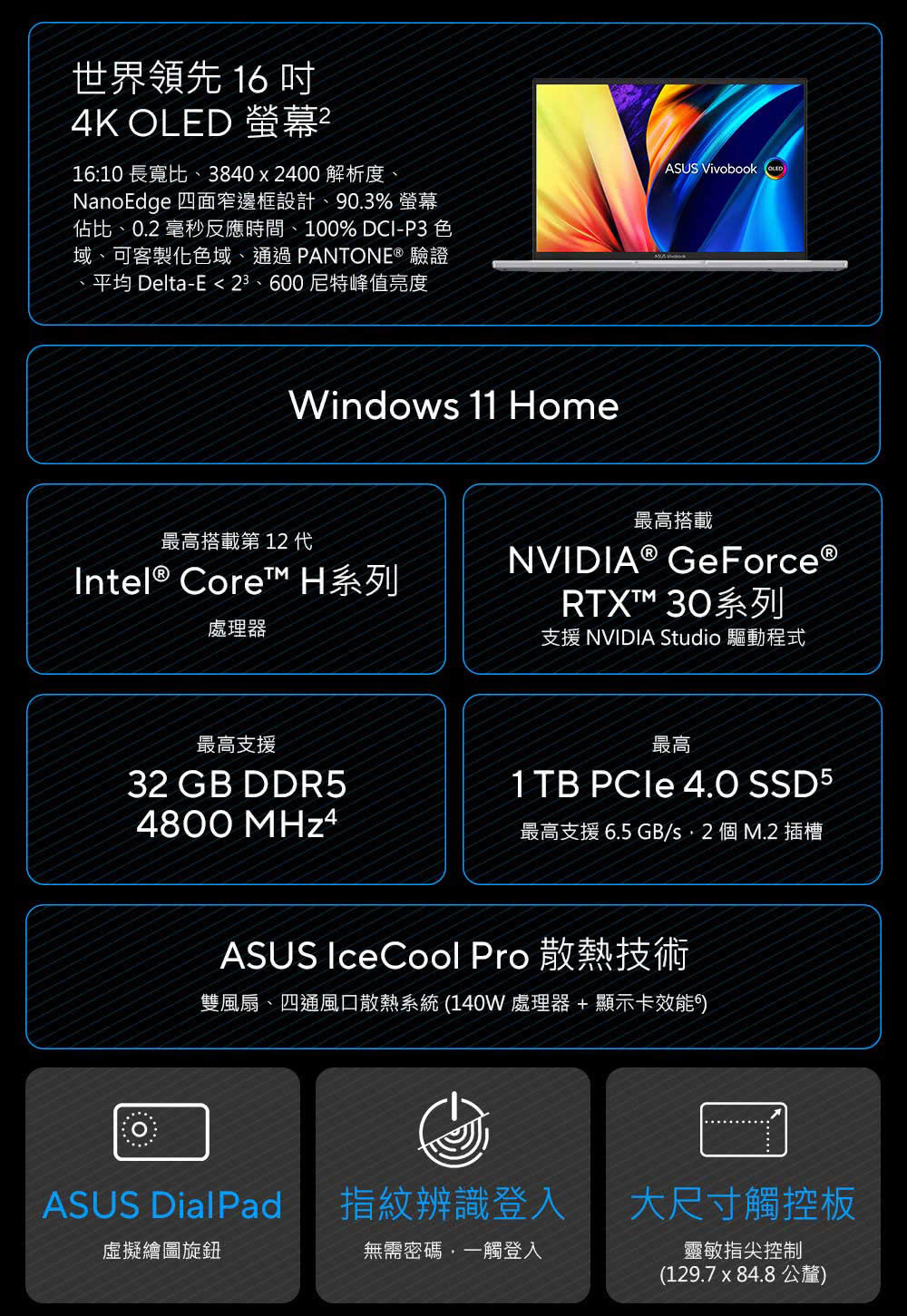 ASUS 華碩 特仕版 16吋效能筆電(Vivobook P