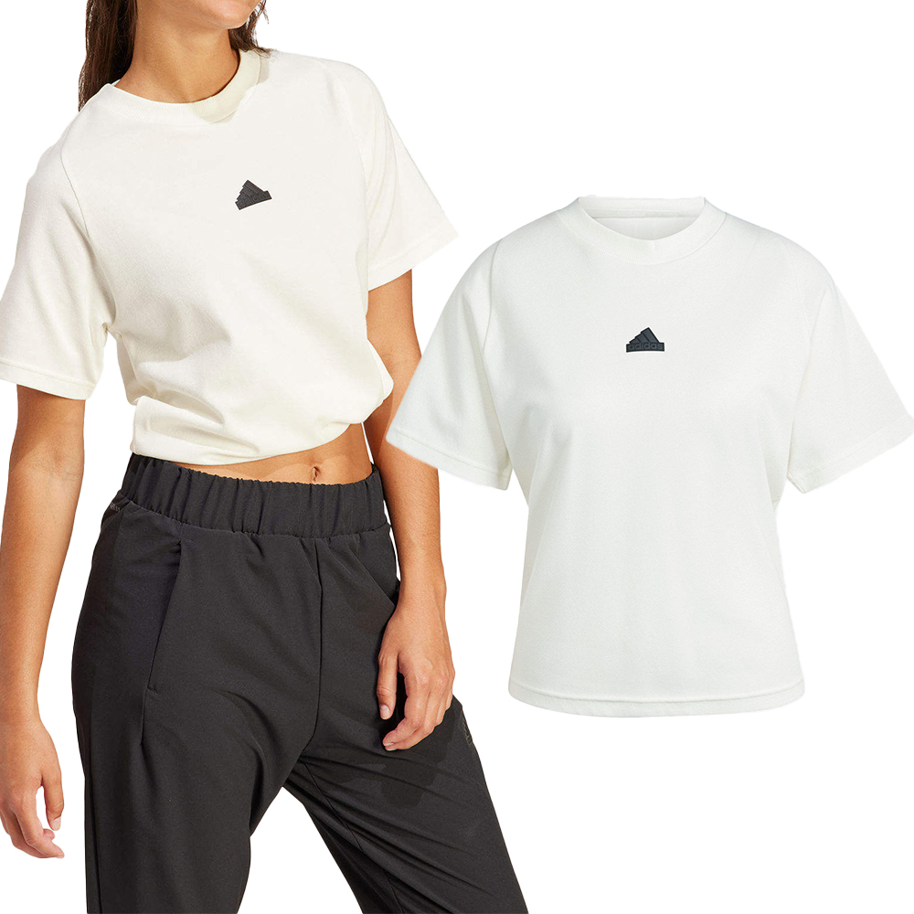 adidas 愛迪達 M Z.N.E. TEE 女款 白色 