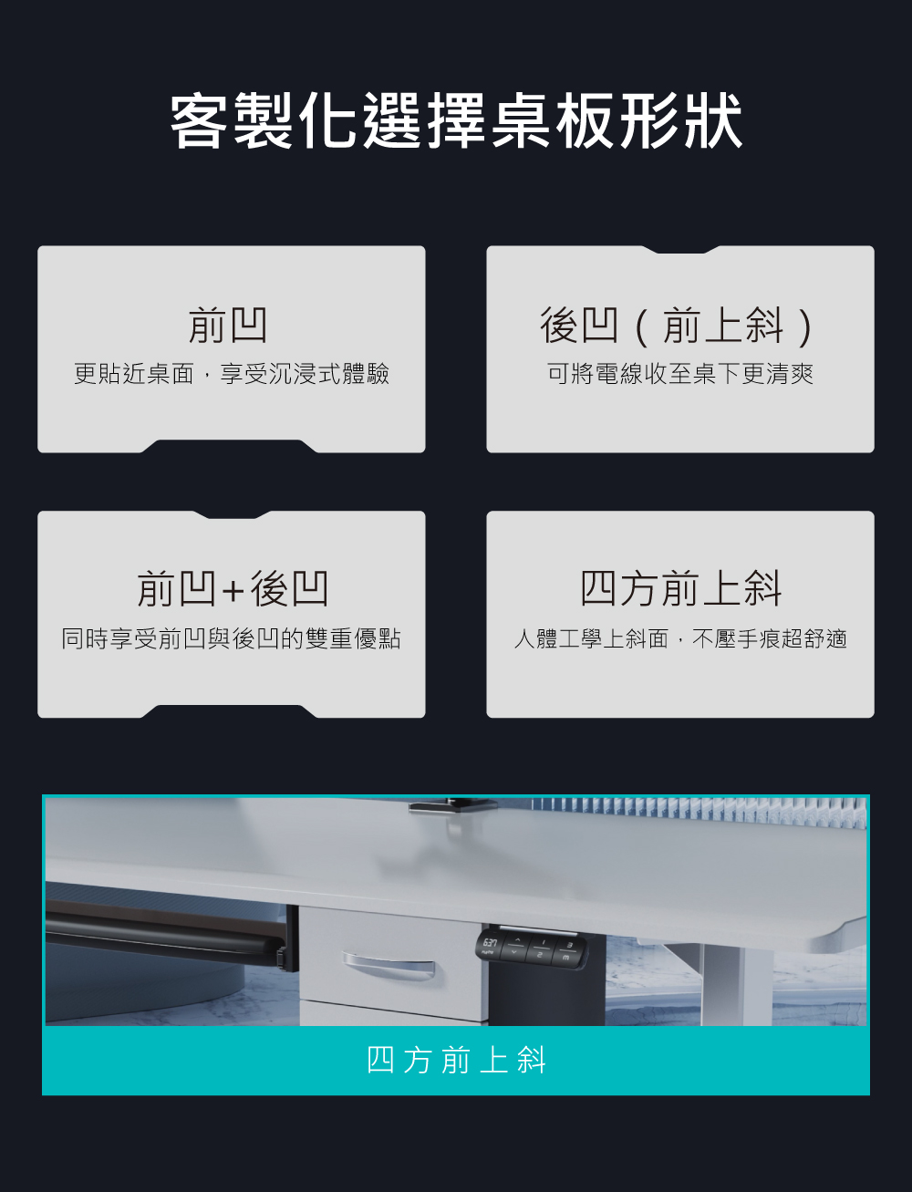 人體工學上斜面,不壓手痕超舒適