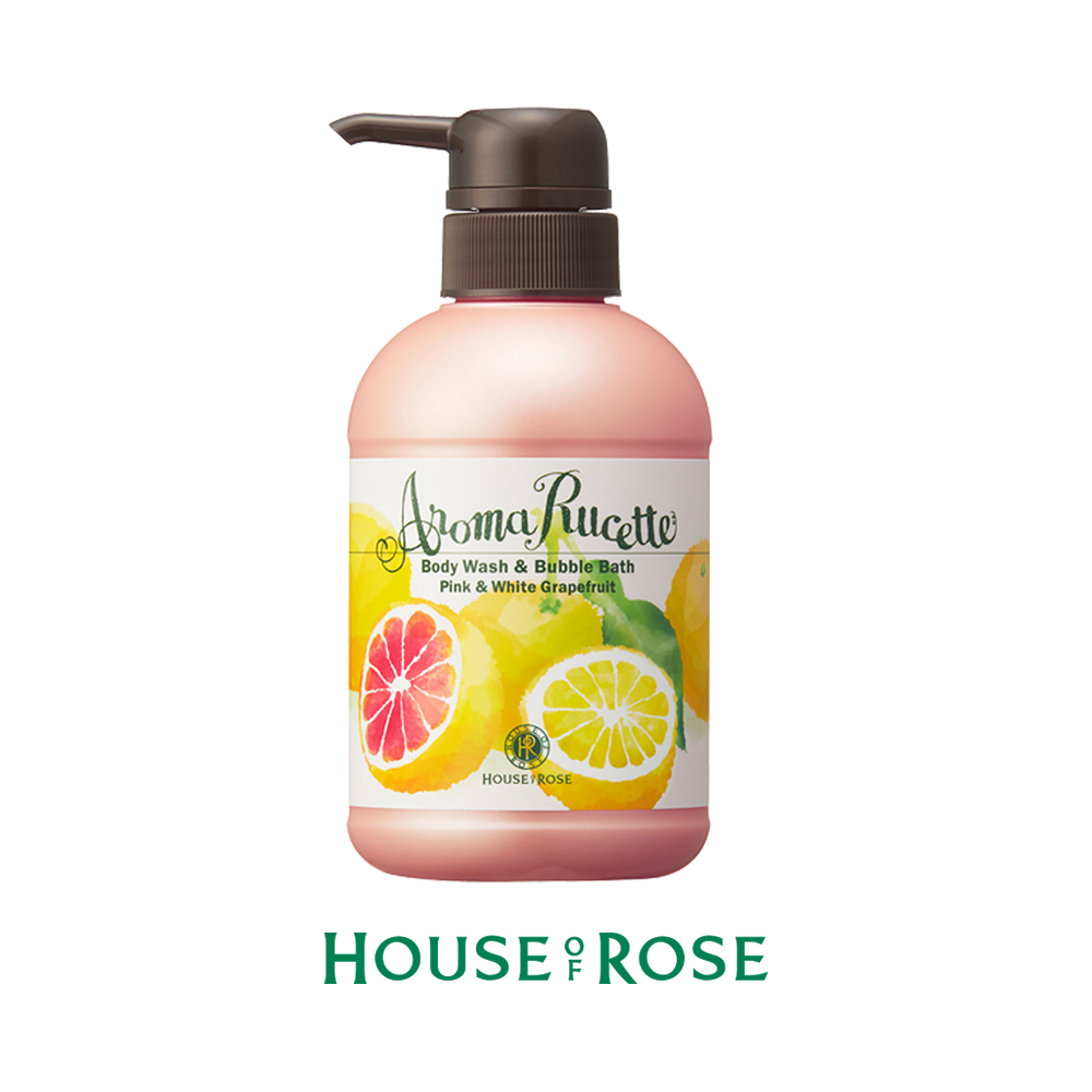 House of Rose 香氛絕配泡泡沐浴露-粉紅白葡萄柚