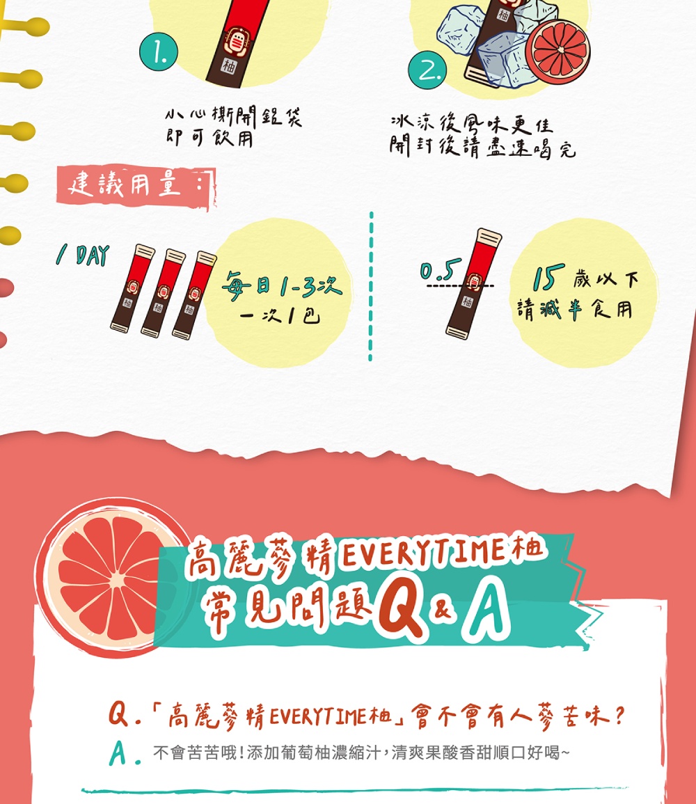 A.不會苦苦哦添加葡萄柚濃縮汁,清爽果酸香甜順口好喝