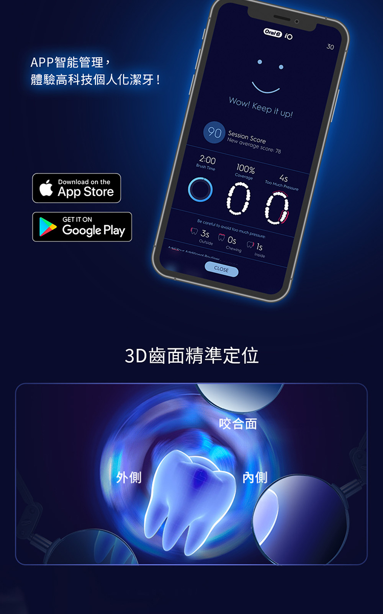 體驗高科技個人化潔牙
