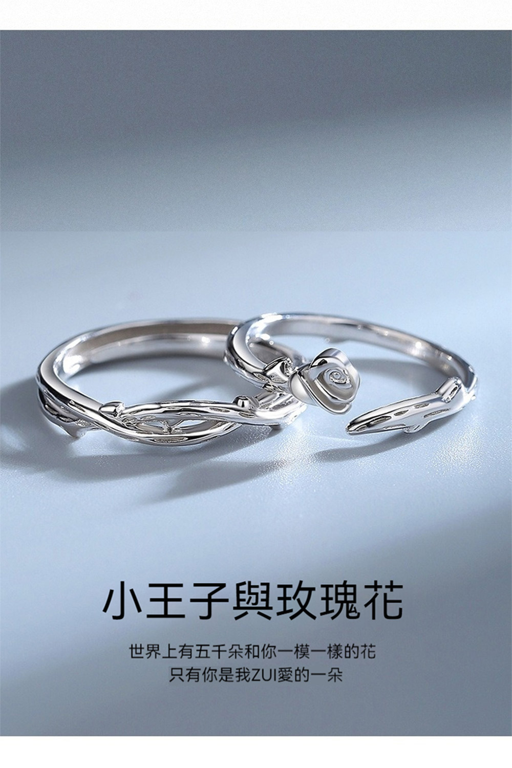 小王子與玫瑰花 世界上有五千朵和你一模一樣的花 只有你是我ZUI愛的一朵 