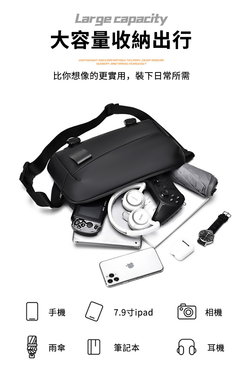 比你想像的更實用,裝下日常所需