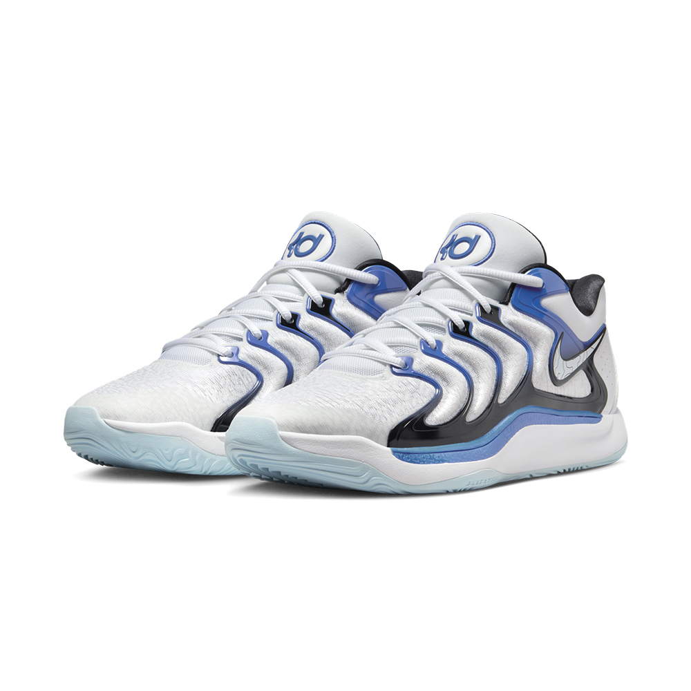 NIKE 耐吉 KD 17 EP 男鞋 白黑藍色 運動 休閒