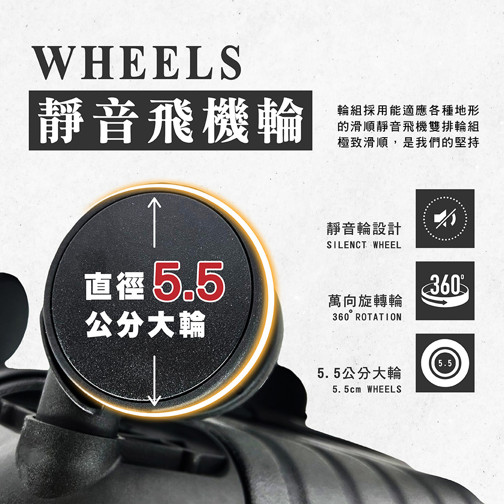 輪組採用能適應各種地形