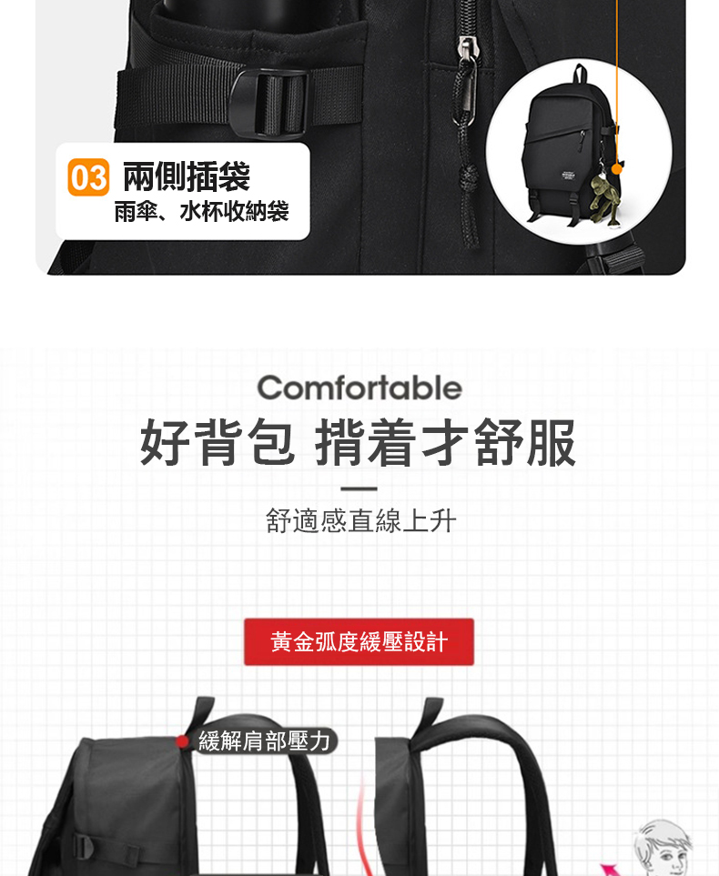 好背包 背着才舒服