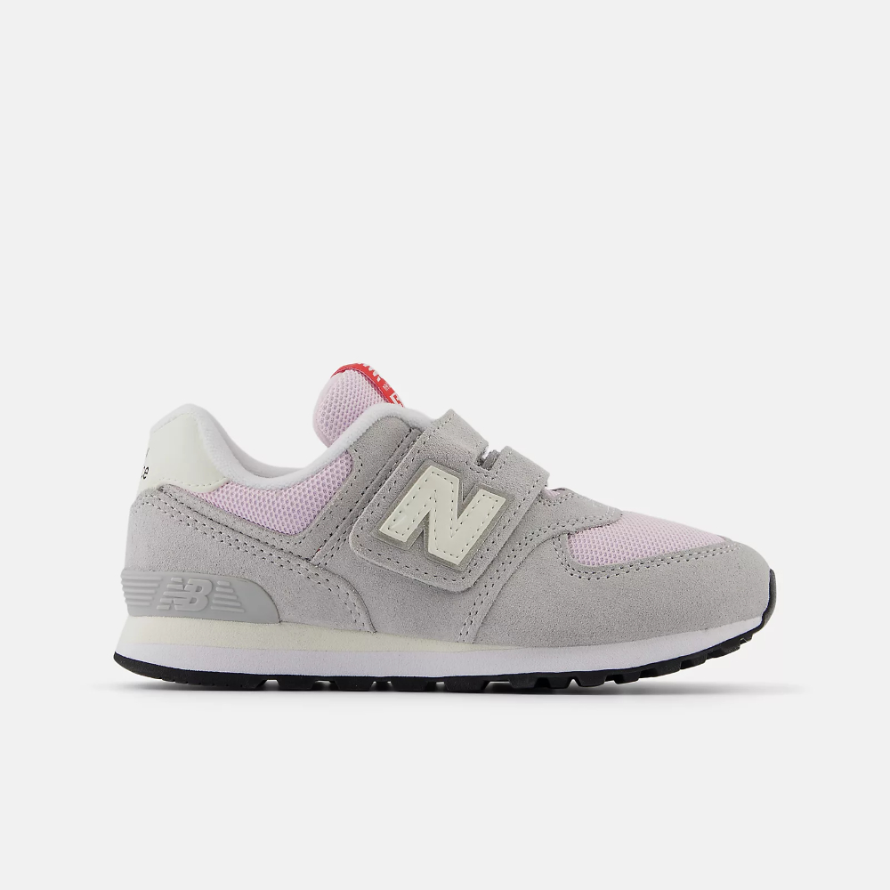 NEW BALANCE NB 運動鞋 童鞋 中童 大童 灰粉