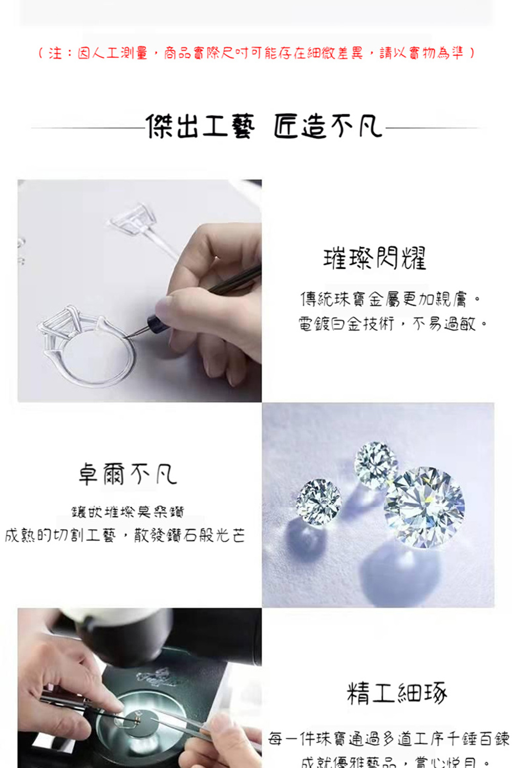 æ³¨å äººå·¥æ¸¬é,ååå¯¦éå°ºåå¯è½å­å¨ç´°å¾®å·®ç°,è«ä»¥å¯¦ç©çºæº