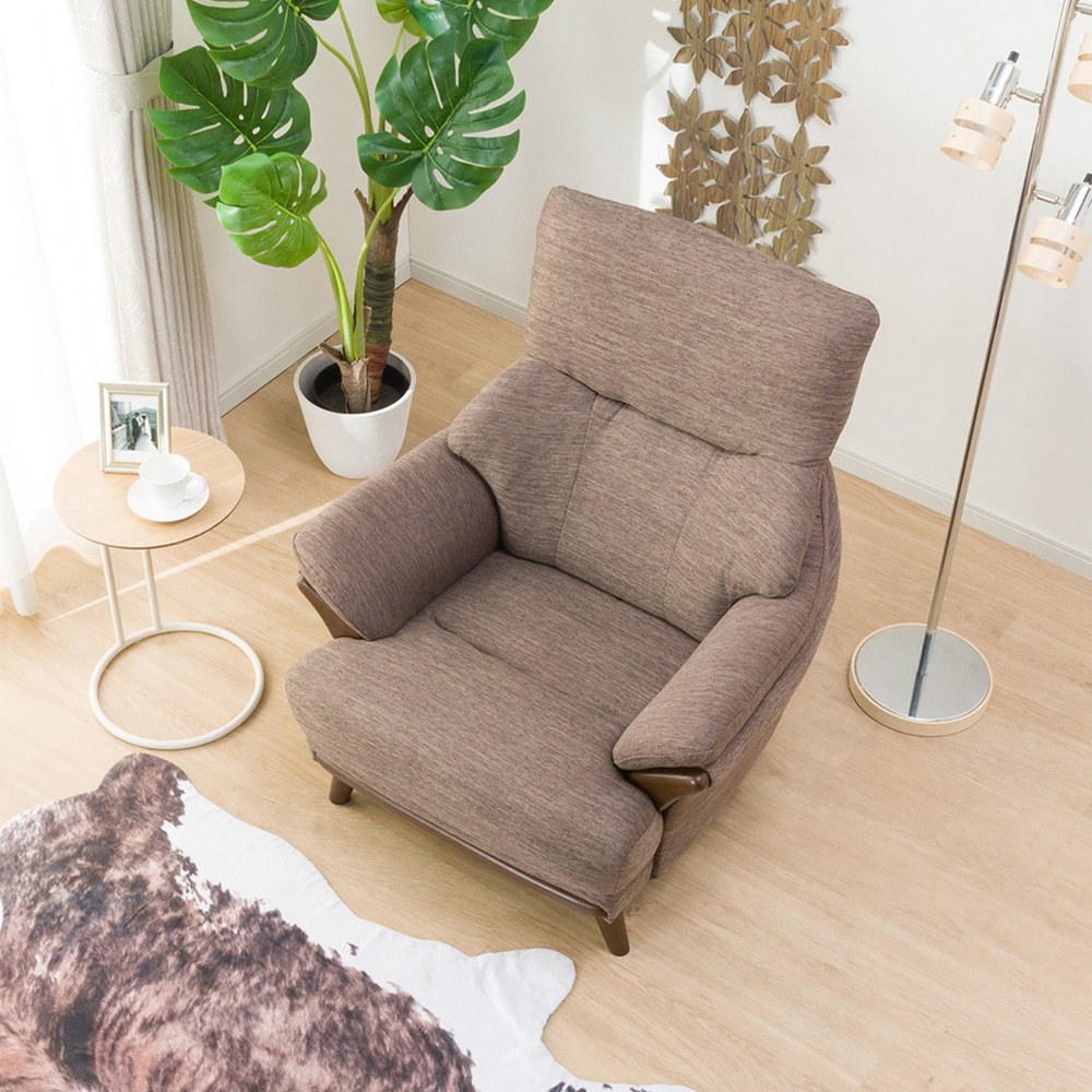 NITORI 宜得利家居 ◎布質沙發 1人用布沙發 單人沙發