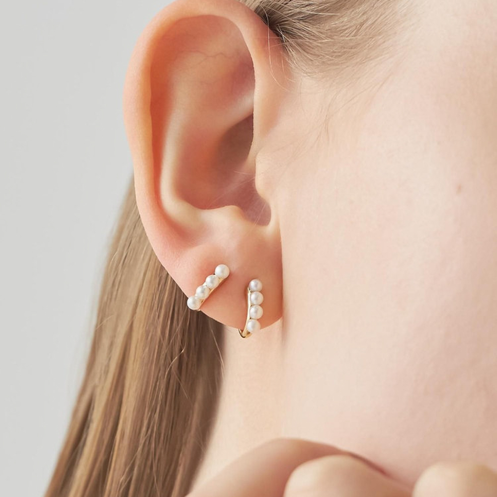 ete 珍珠U型夾式耳環(鉑金色 金色)折扣推薦 ete 珍珠U型夾式耳環(鉑金色 金色)折扣推薦