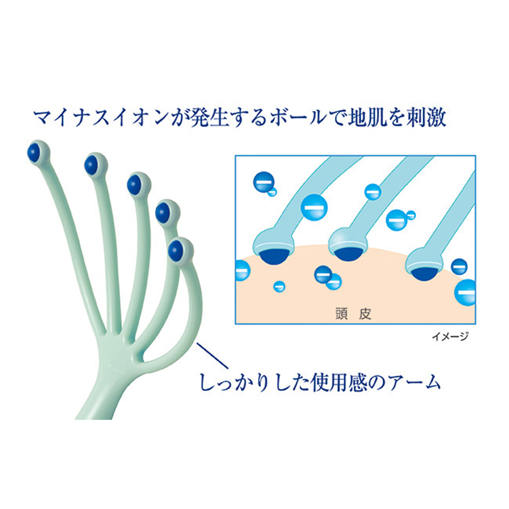 滿天社 HEAD SPA天然礦石頭皮按摩器(日本製 天然石 