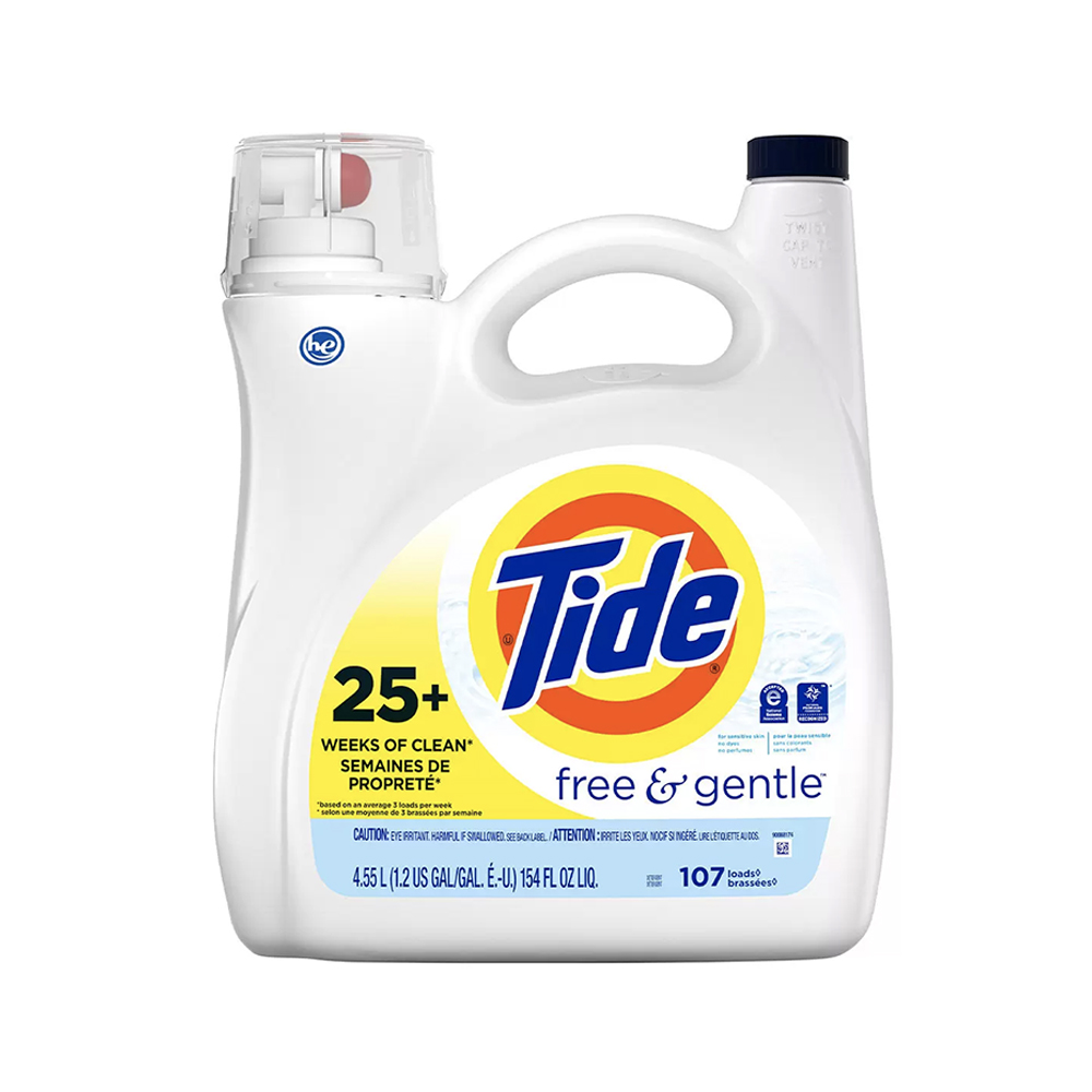 Tide 汰漬 無色香洗衣精 4.55公升X1瓶 推薦