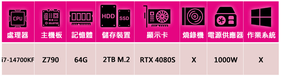 微星平台 i7二十核GeForce RTX 4080 SUP