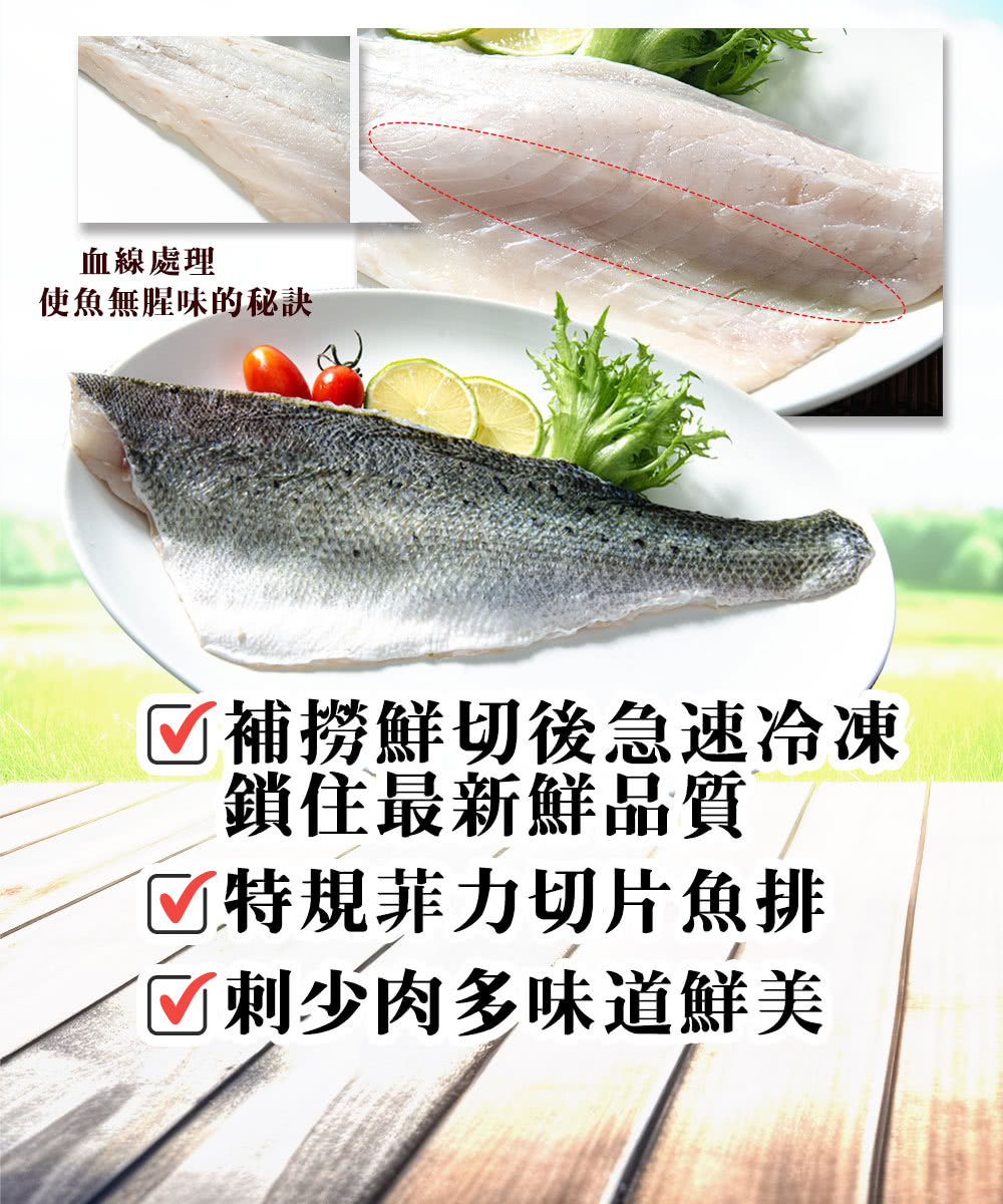 食在好神 七星鱸魚菲力魚排組優惠推薦