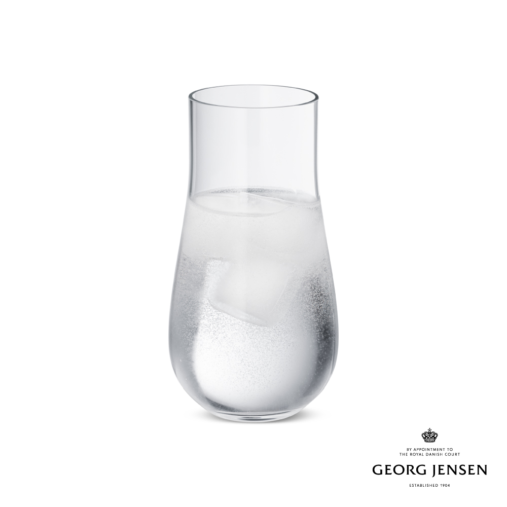 Georg Jensen 喬治傑生 SKY 平底玻璃高杯 6