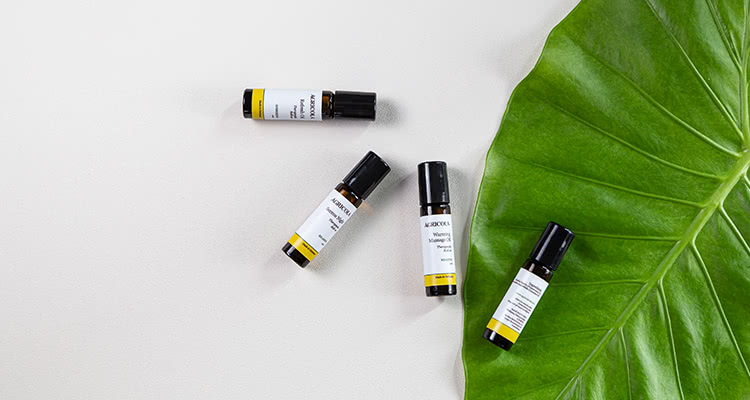 Agricola 植物者 紫薄荷舒緩滾珠精油10ml x6 