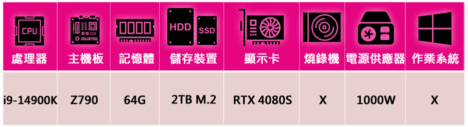 華碩平台 i9二十四核GeForce RTX 4080 SU