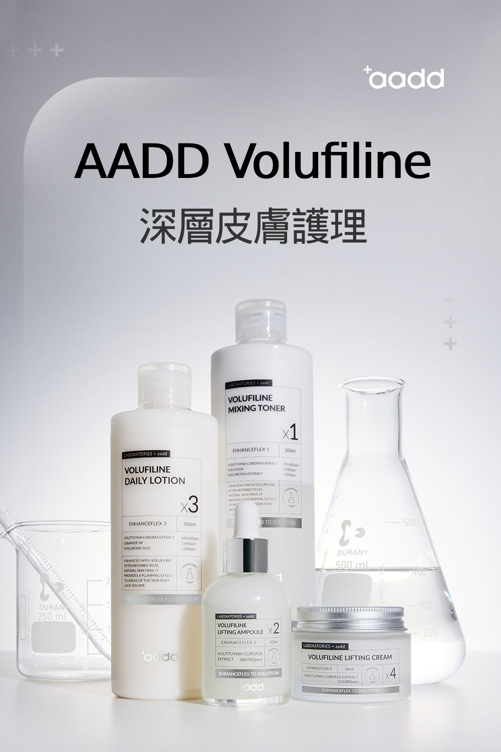 AADD 硼磷酸鹽日用乳液 300ml(緊致 舒緩 保濕) 