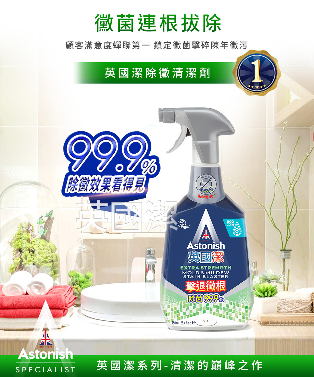 Astonish 英國潔 全方位清潔3入組(750mlx3)