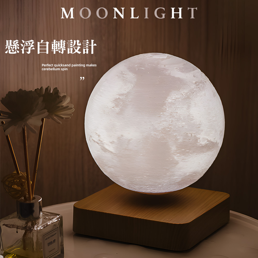 懸浮自轉設計 