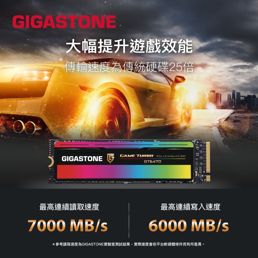 Gigastone 立達國際 GT6470 1TB PCIe