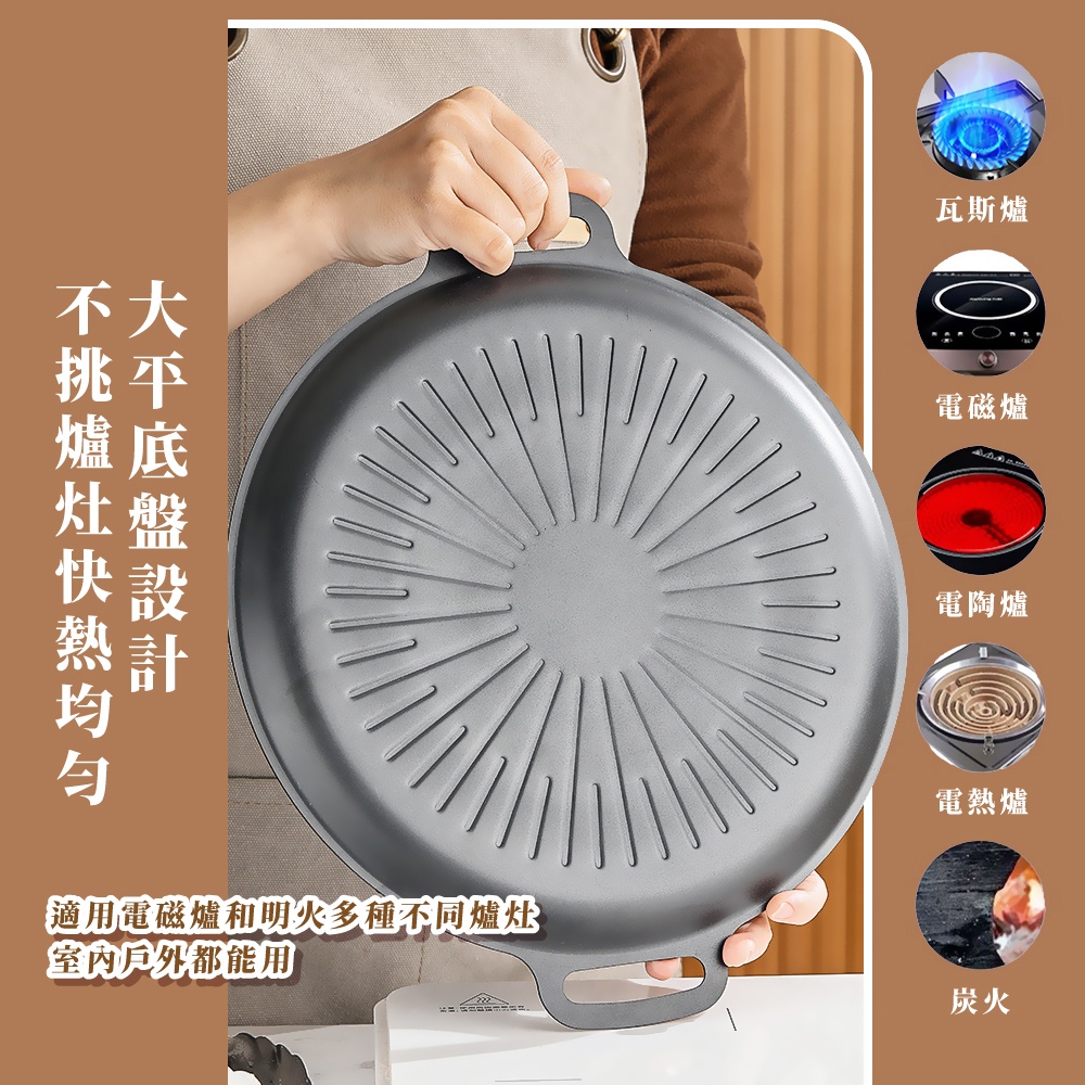 適用電磁爐和明火多種不同爐灶