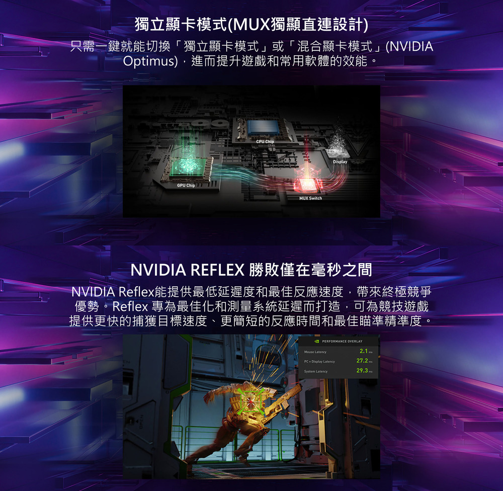 NVIDIA Reflex能提供最低延遲度和最佳反應速度,帶來終極競爭