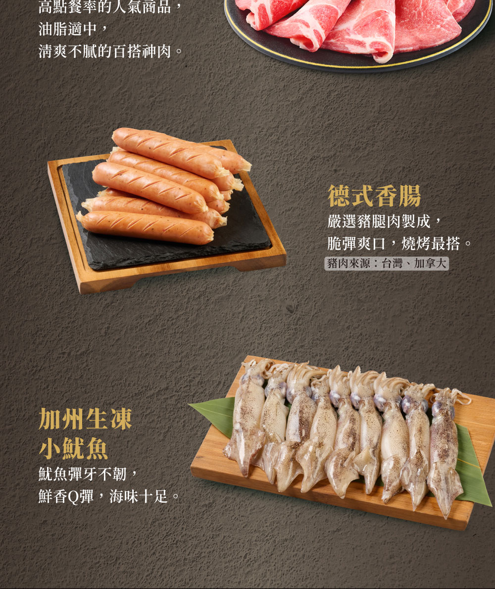 高點餐率的人氣商品,