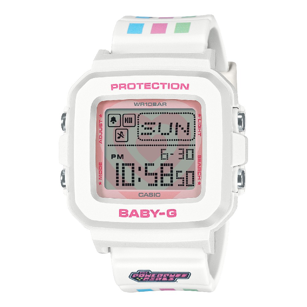 CASIO 卡西歐 BABY-G X 飛天小女警聯名電子錶(