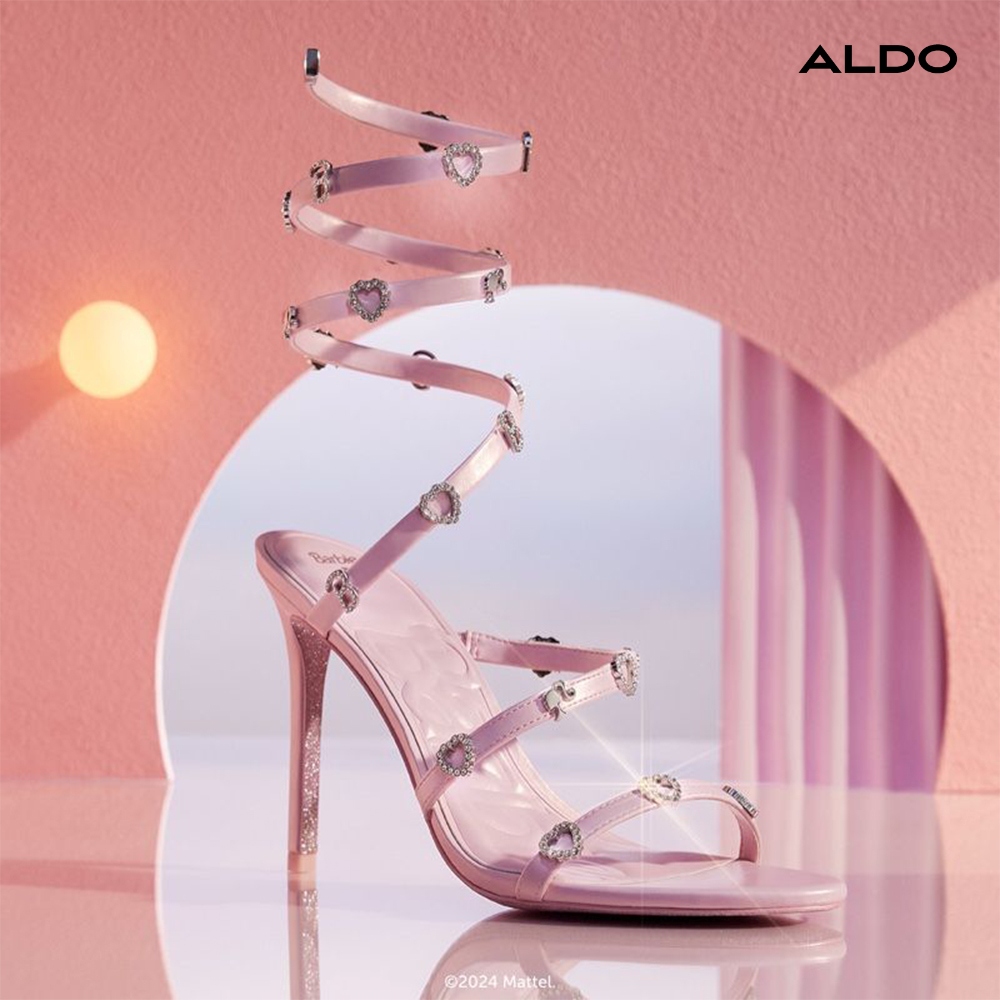 ALDO 雙11★BARBIERUNWAY-芭比聯名款涼跟鞋