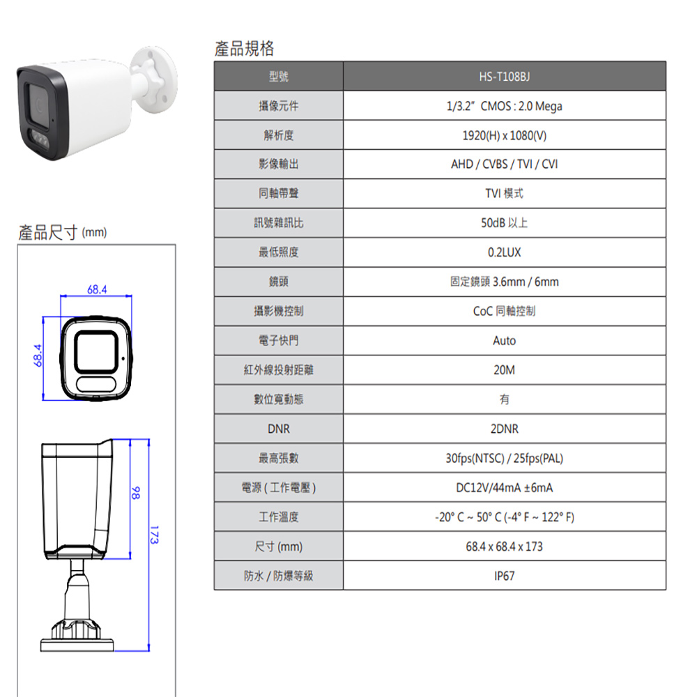 CHANG YUN 昌運 昇銳 HS-T108BJ 200萬