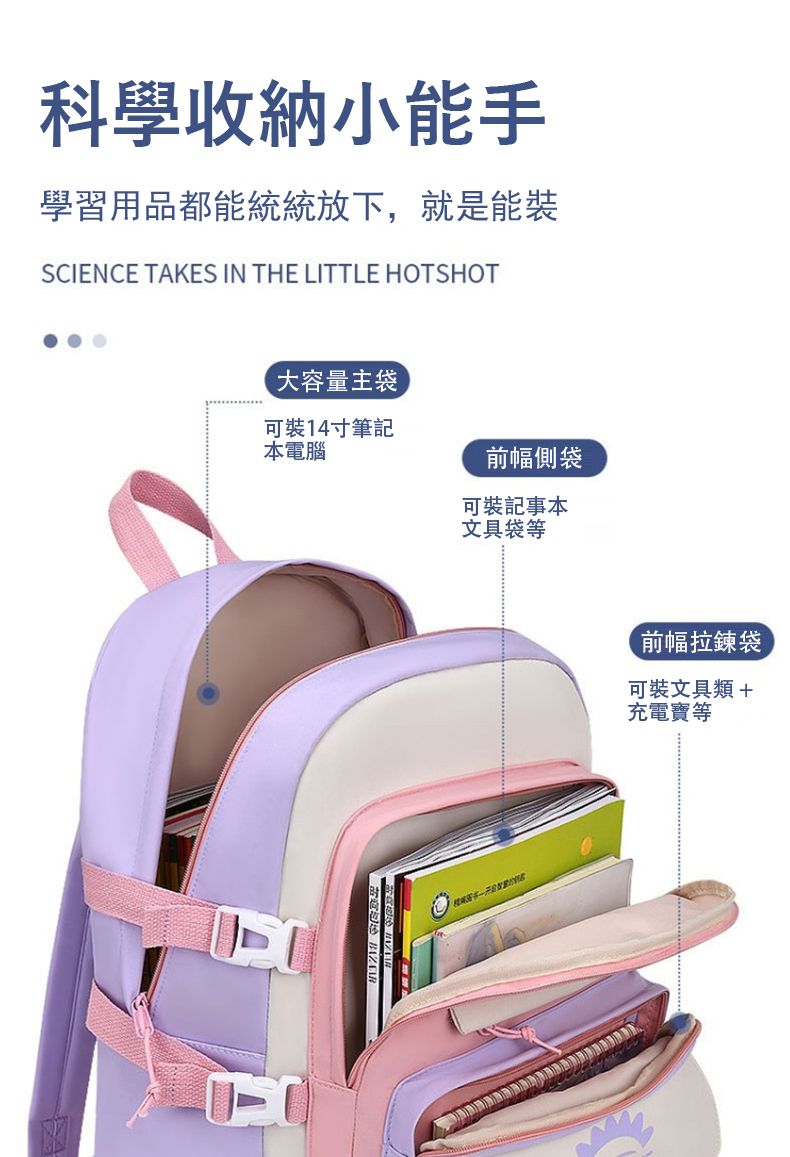 學習用品都能統統放下,就是能裝