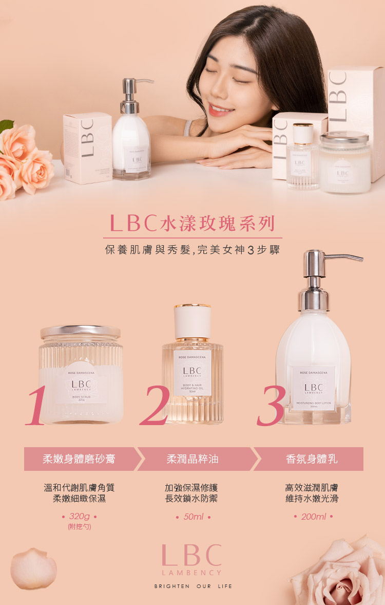 保養肌膚與秀髮,完美女神3步驟