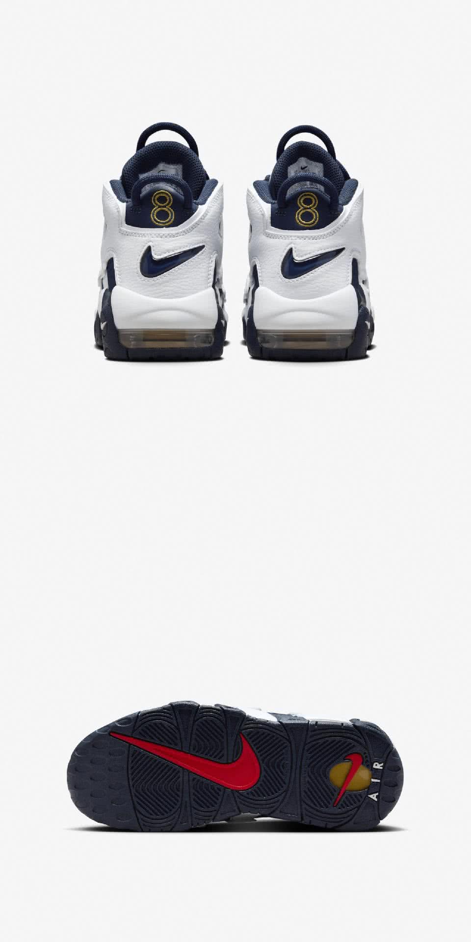 NIKE 耐吉 休閒鞋 Air More Uptempo G