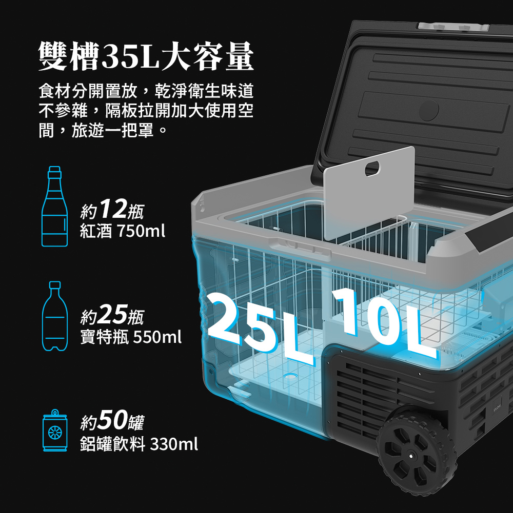 食材分開置放,乾淨衛生味道