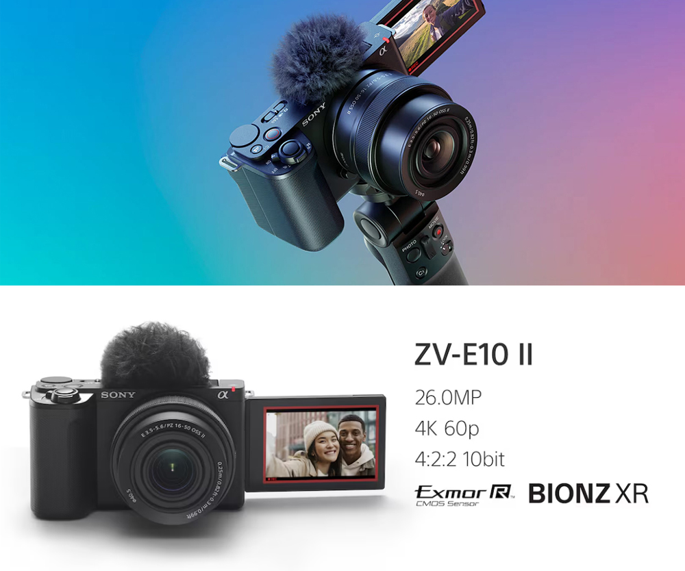 SONY 索尼 Vlog camera ZV-E10 II 