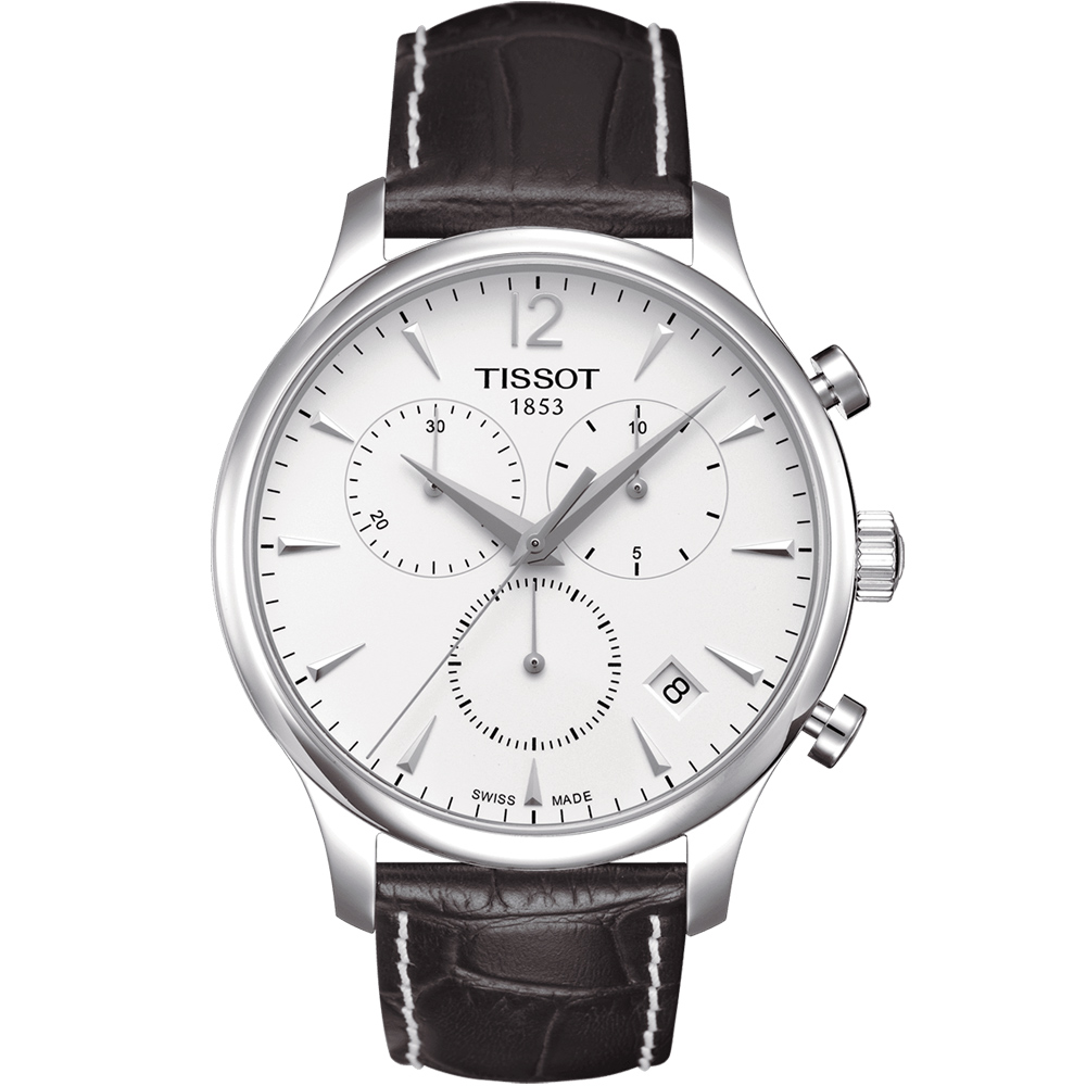 TISSOT 天梭 Tradition系列 永恆時尚計時腕錶