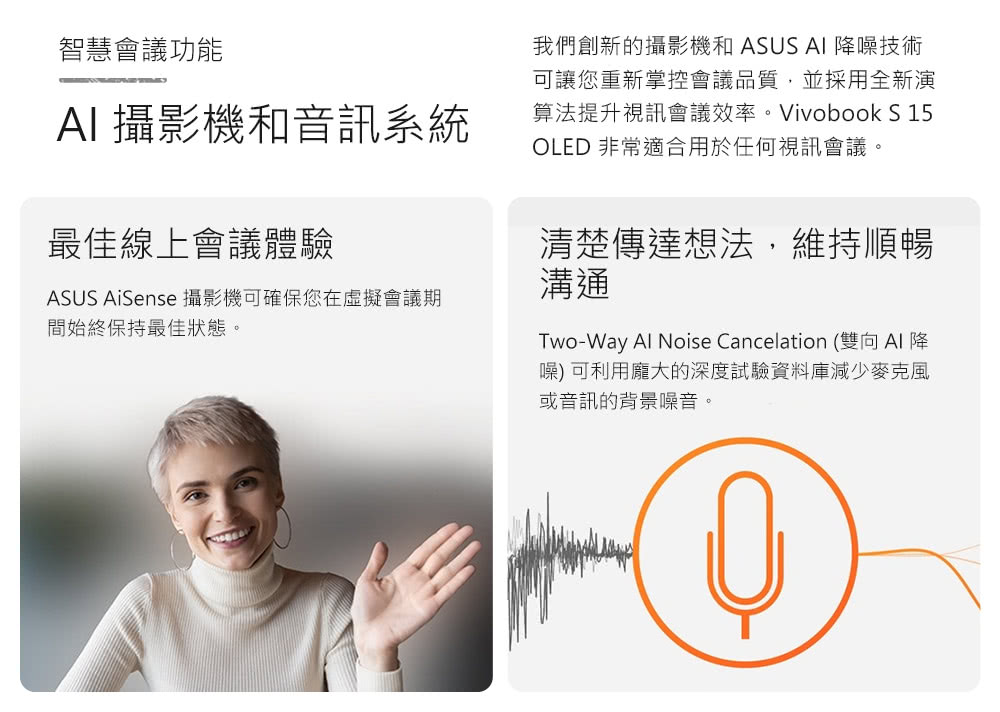 TwoWay Al Noise Cancelation 雙向 AI 降