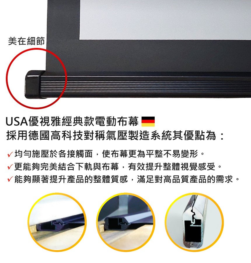 USA優視雅 110 吋 - 詳情11