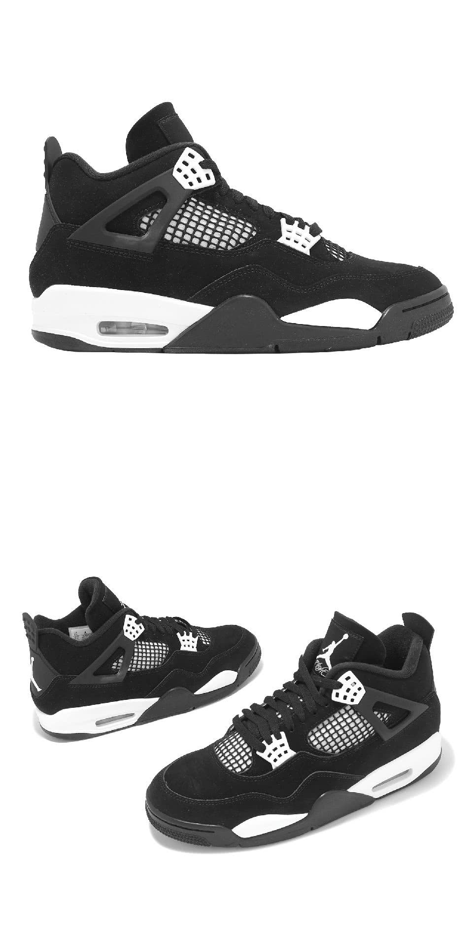 NIKE 耐吉 Air Jordan 4 Retro 白雷神