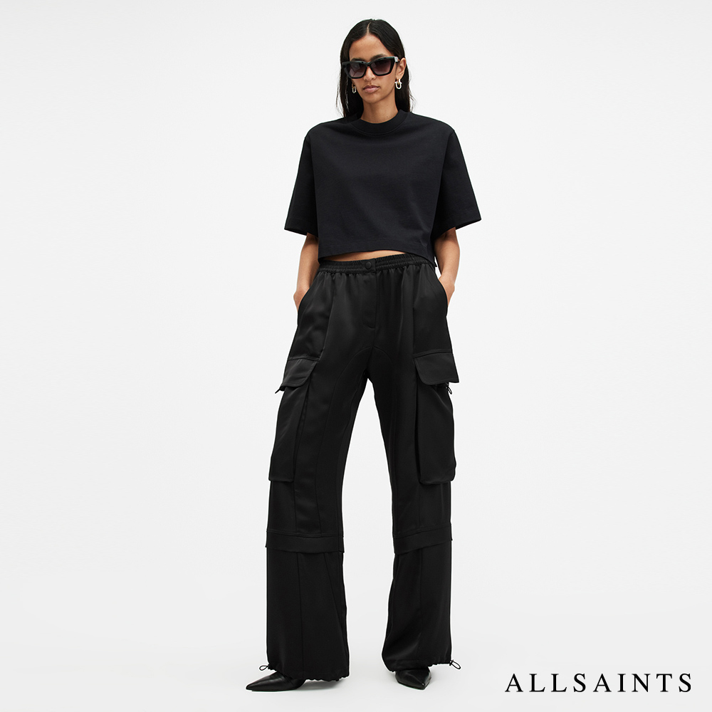 ALLSAINTS BARBARA 高腰軍裝工裝休閒長褲 W